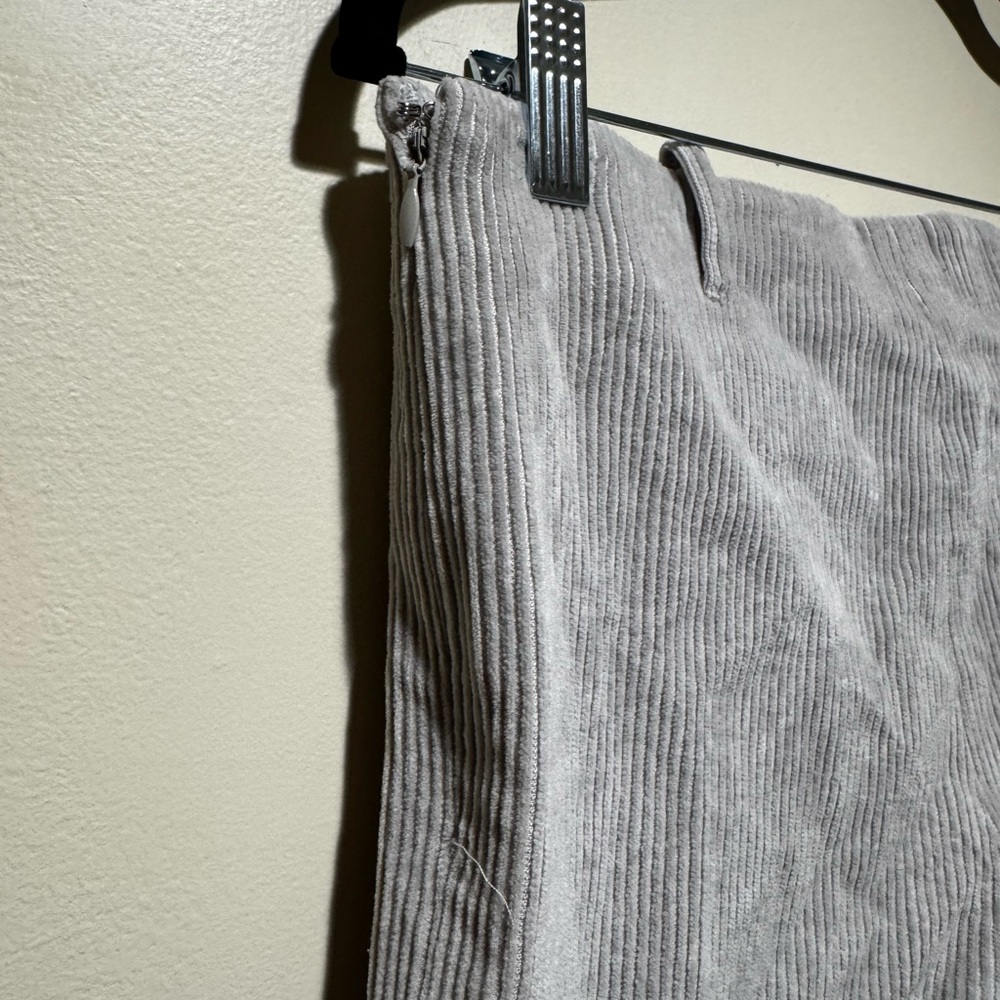 Vintage Balenciaga Gray Corduroy Pants | Tailored Designer Trousers - Picture 6 of 8